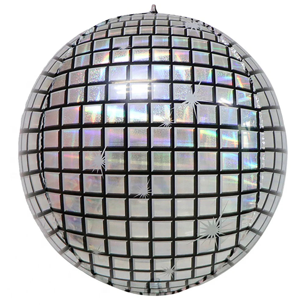 18" Holographic Disco Ball Balloon